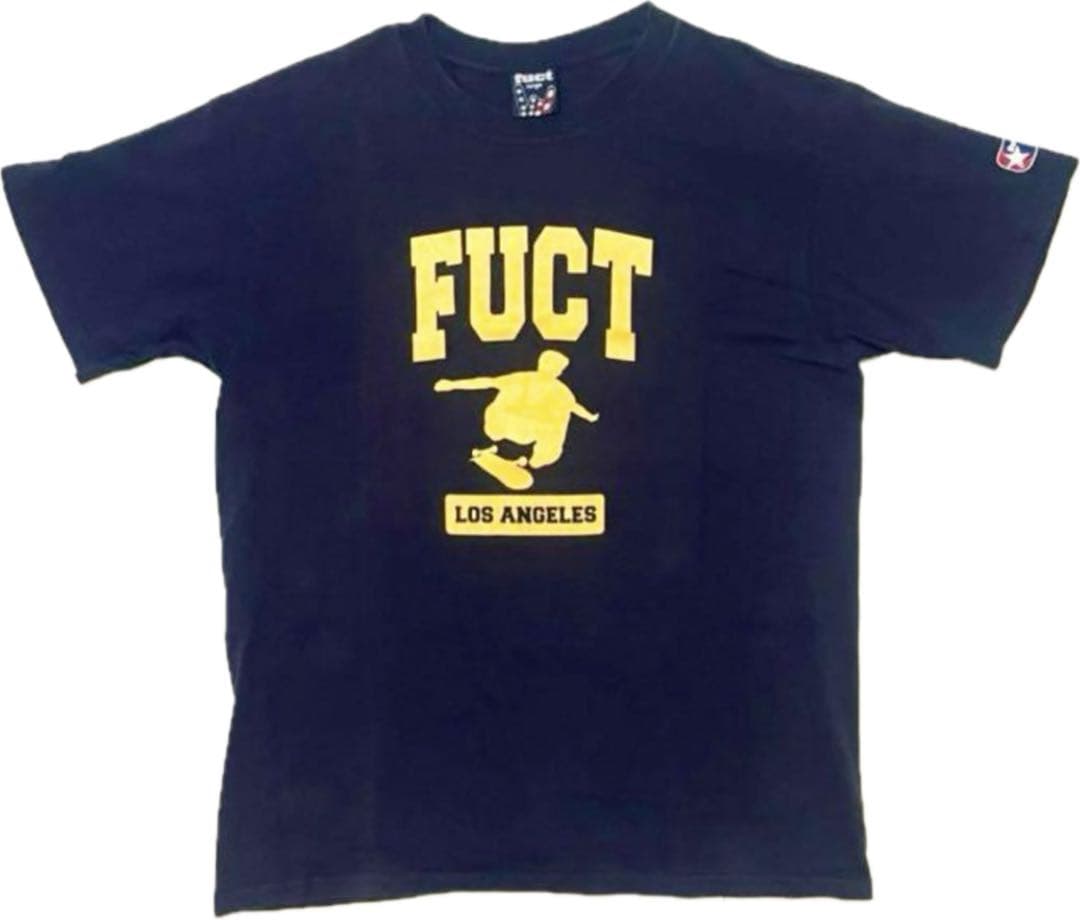 L 90s FUCT ファクト アメリカ製 Tシャツ ネイビー 90s “Ford” logo tee 90年代 フォード tシャツ アメ車 ストリート fuct