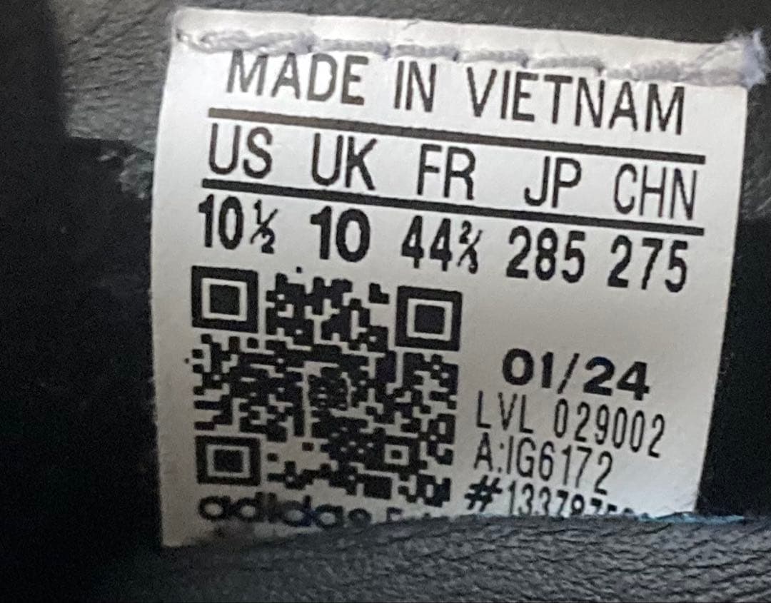 最終値下げ　adidas Samba decon 28.5cm オールブラック