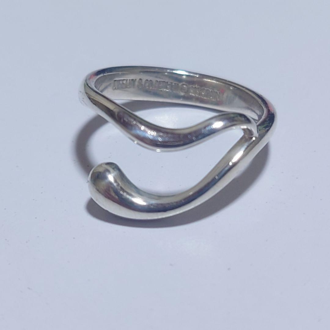 極美品 ティファニー リング ティアドロップ 10号 シルバー 925 - メルカリ