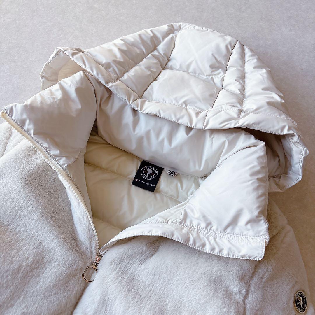 未使用☆CAPE HORN｜定価7万 ARENAL エコファーダウン 白 40 - メルカリ