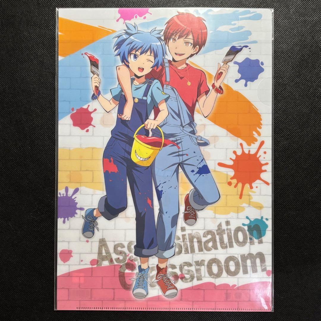 暗殺教室 クリアファイル 潮田渚 赤羽業 - メルカリ