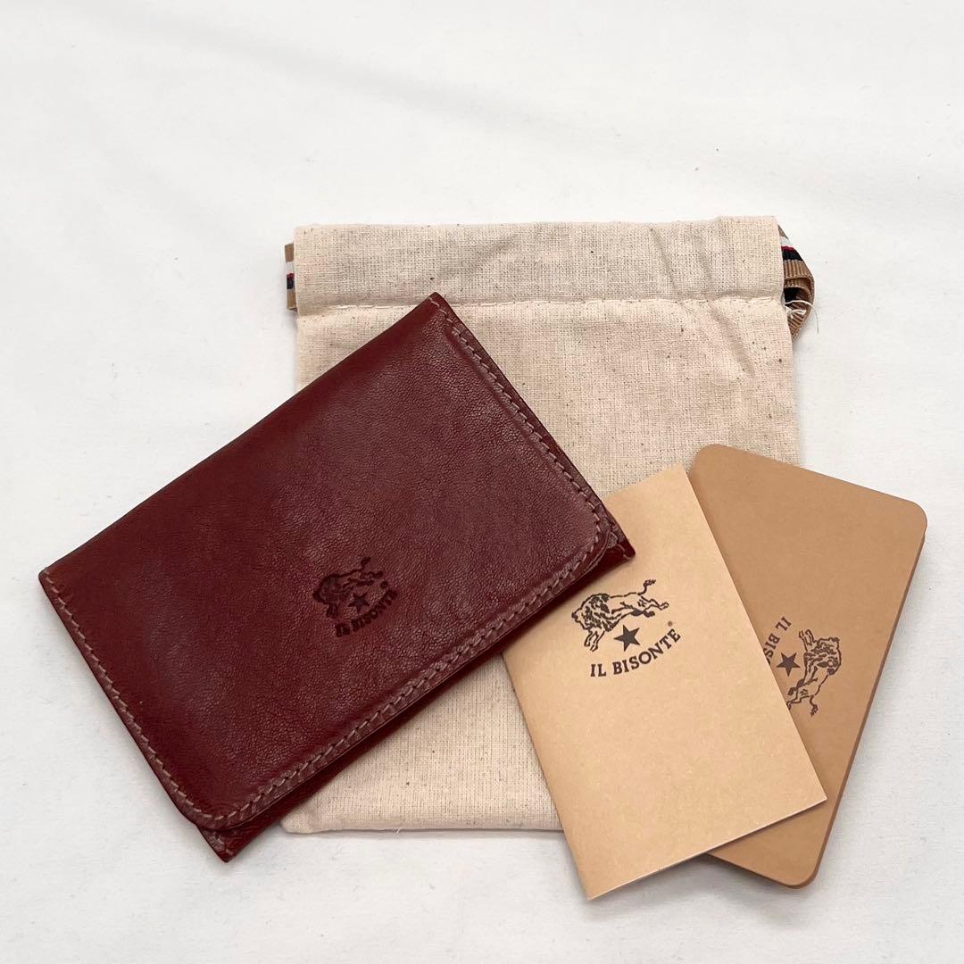 《新品未使用》イルビゾンテ カードケース ☆セピア（ヴィンテージブラウン）☆