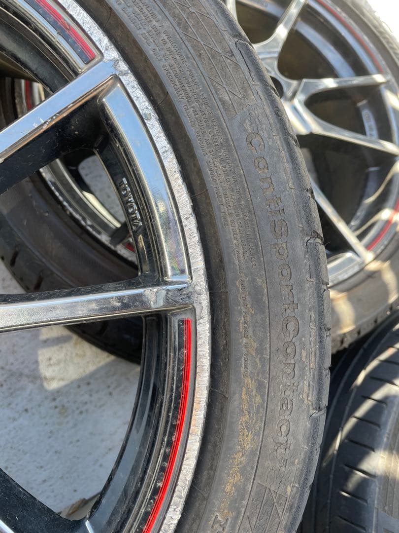 グ*ィ様 アクアGS 17インチ ホイールセット 5本スポーク - メルカリ