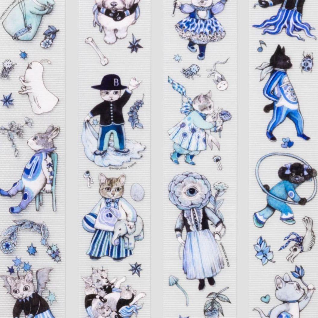 ヒグチユウコ 養生テープ BLUE PLAY - メルカリ