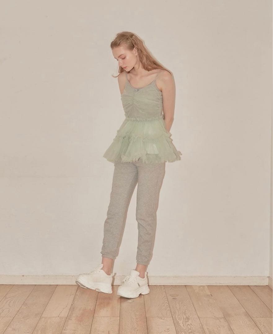 treat ürself バレリーナ フェアリーチュール ペプラムトップス