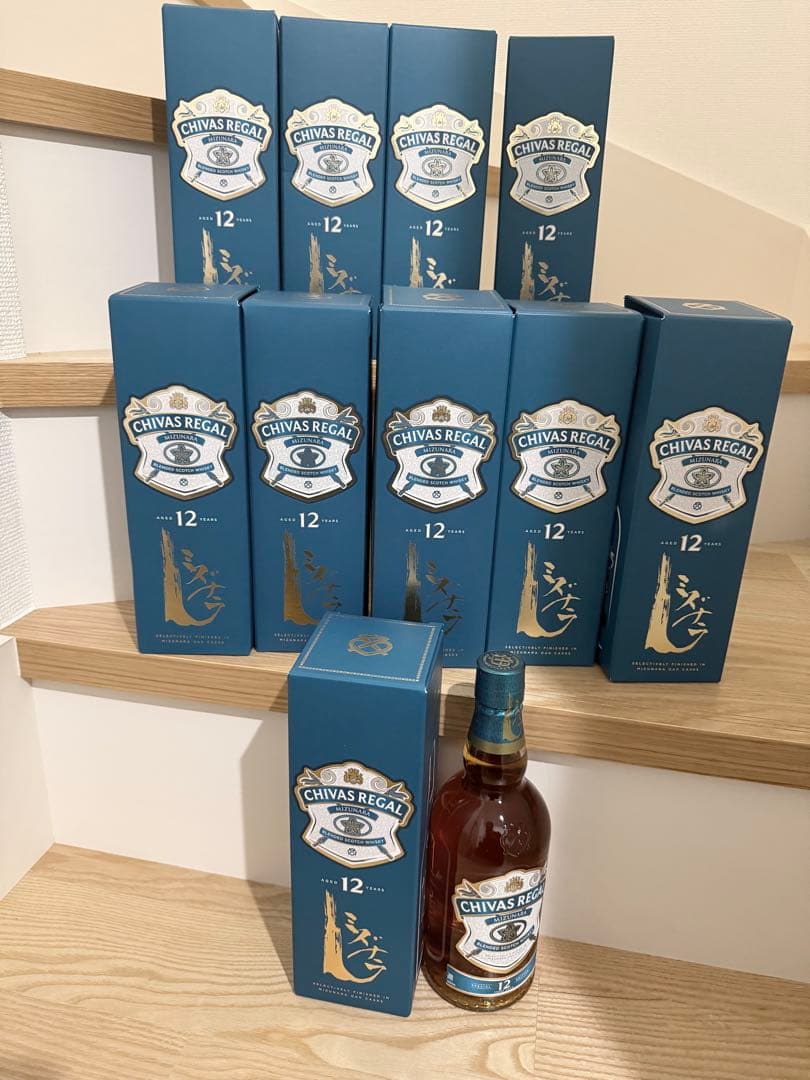 ✿シーバスリーガルミズナラ12年 スコッチウイスキー700ml 10本セット ブレンデッドスコッチウイスキー シーバスリーガル ミズナラ 12年