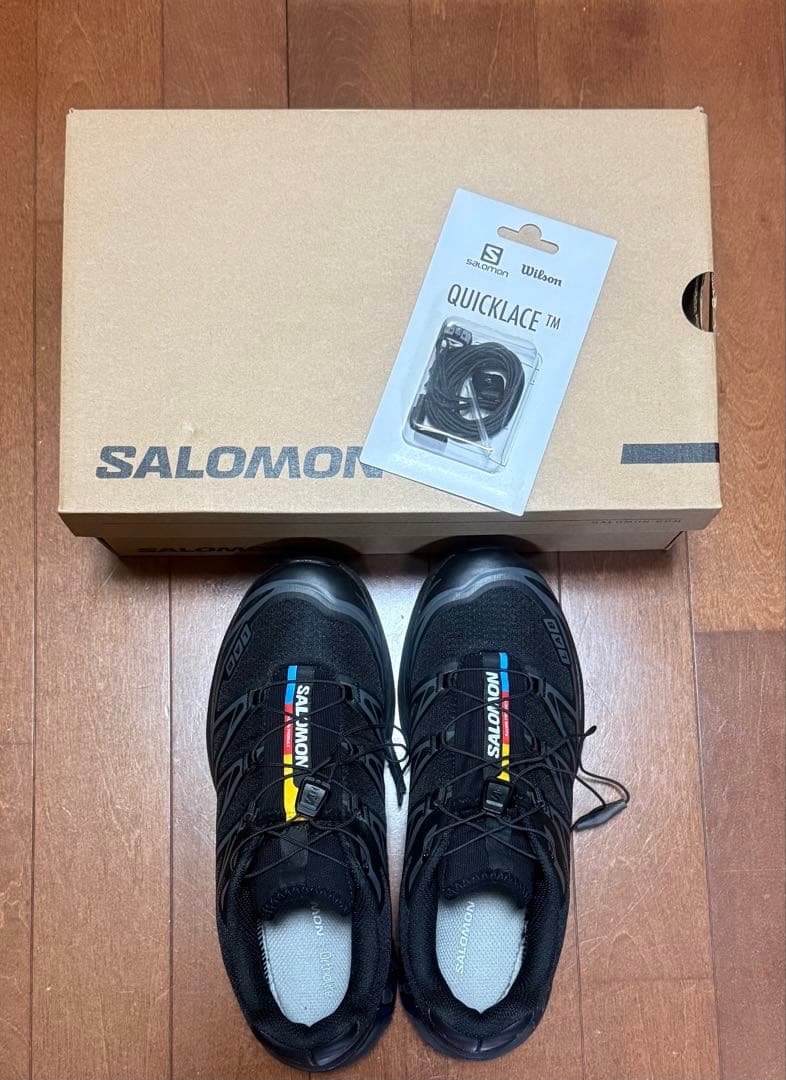 SALOMON 25.0cm XT 6 ブラック