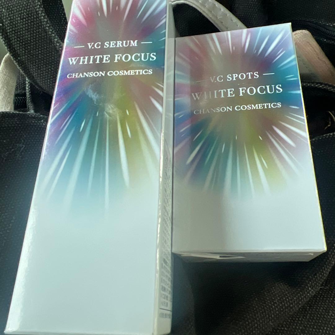 新品未開封♡シャンソン化粧品♡ホワイトフォーカスVCセラム、スポッツ セット WHITE FOCUS | シャンソン化粧品