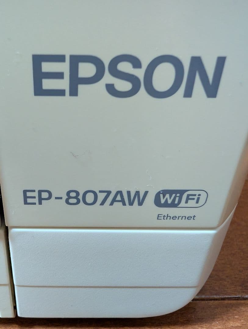 EP-807AW EPSON プリンター インク1個付き【ジャンク】 - メルカリ