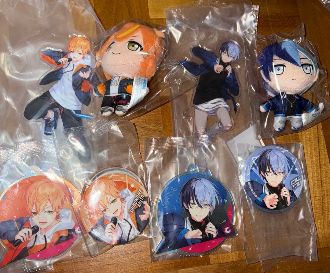 プロセカ セガラッキーくじ 東雲彰人　青柳冬弥 ぷちぬいマスコット プロセカ セガラッキーくじ 青柳冬弥 東雲彰人 ぷちぬい セット - メルカリ