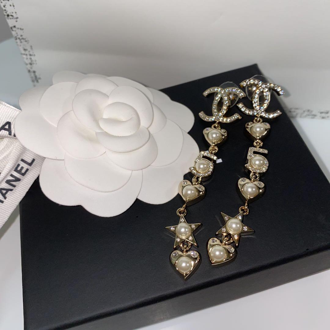 早い者勝ち☆CHANEL シャネル ロングピアス ココマーク パール