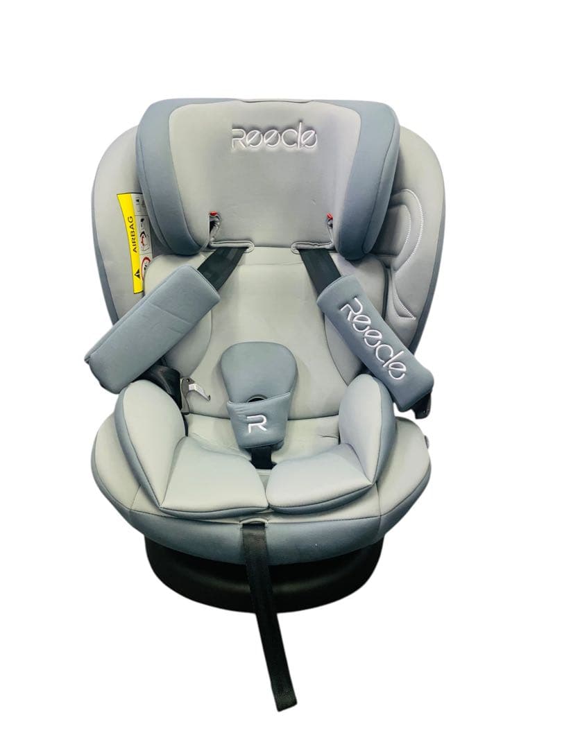 開封済・未使用】Reecle チャイルドシート ZA06 グレー 360度回転