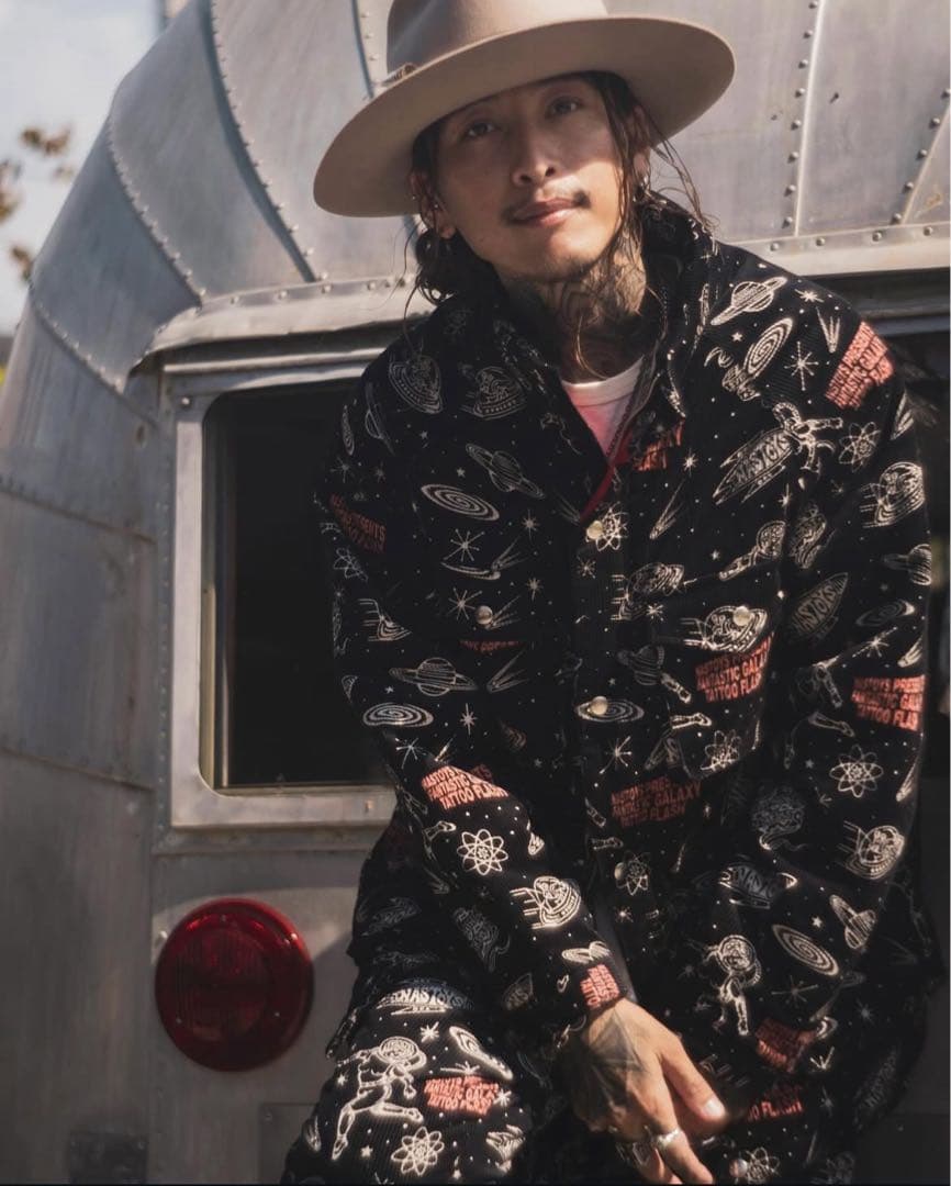 森下直哉着用NASTOYS TATTOO STUDIO YAMADAセットアップ