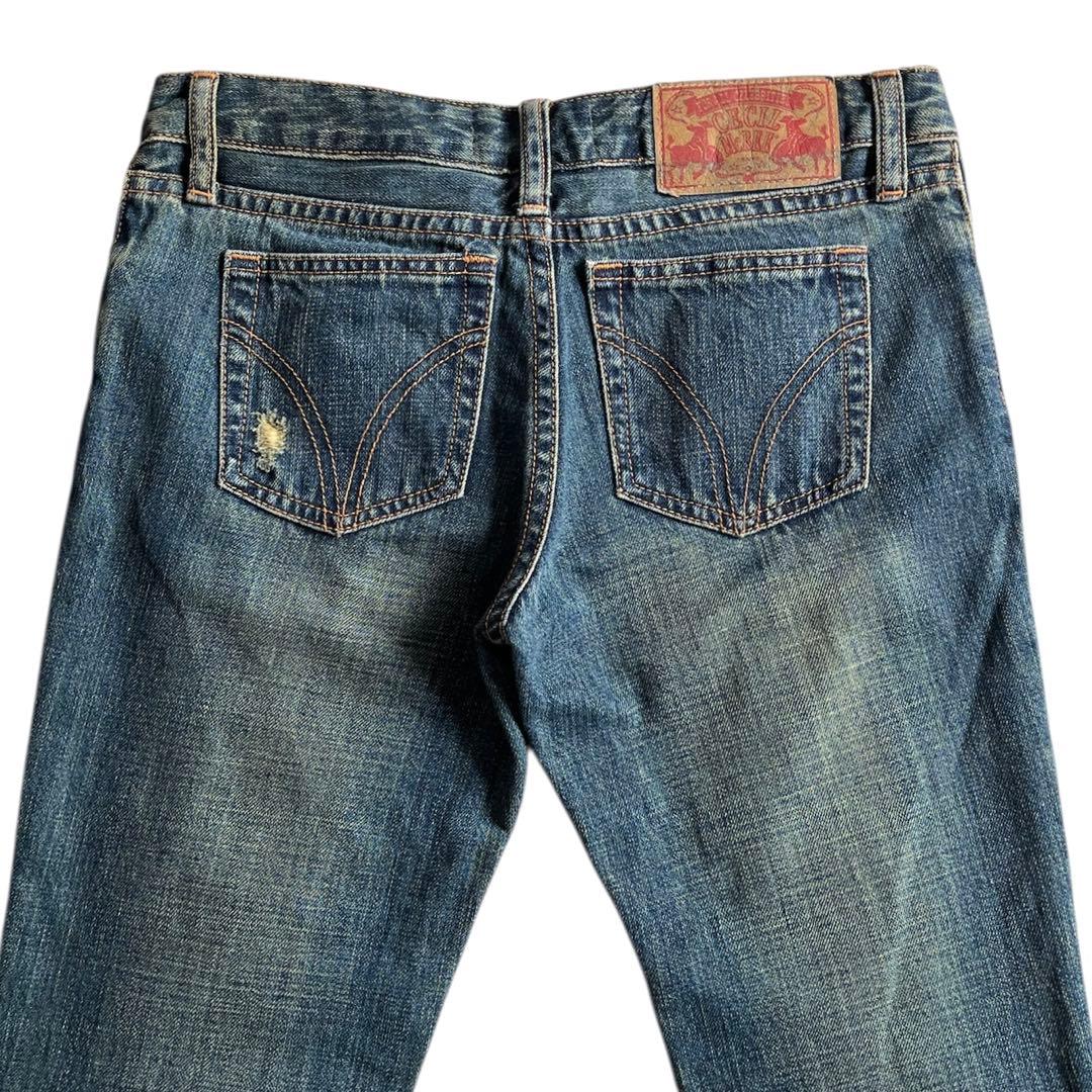 00s y2k 連ダメージ リペア フレアデニム セシル 平成ギャル グランジ