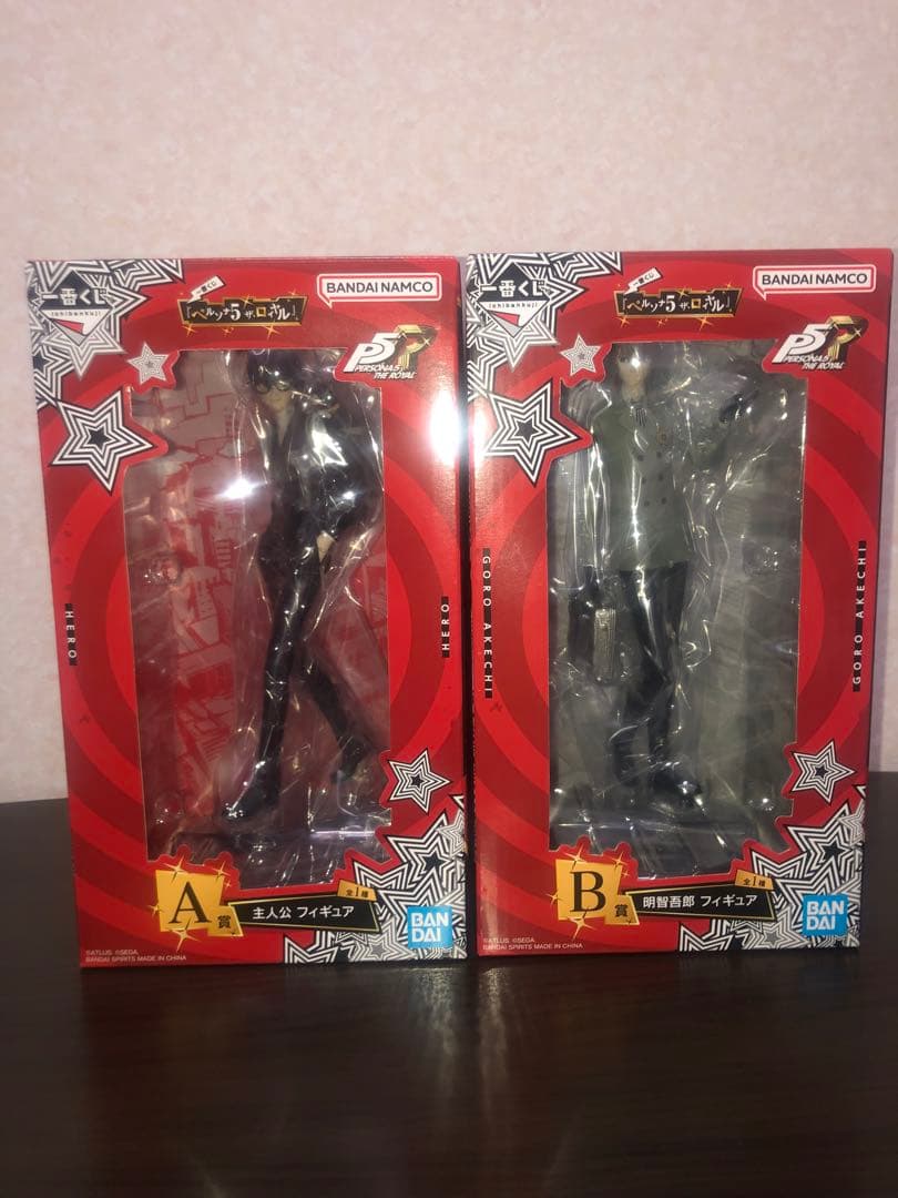 一番くじ ペルソナ5 A賞 主人公 B賞 明智吾郎 2点セット - メルカリ