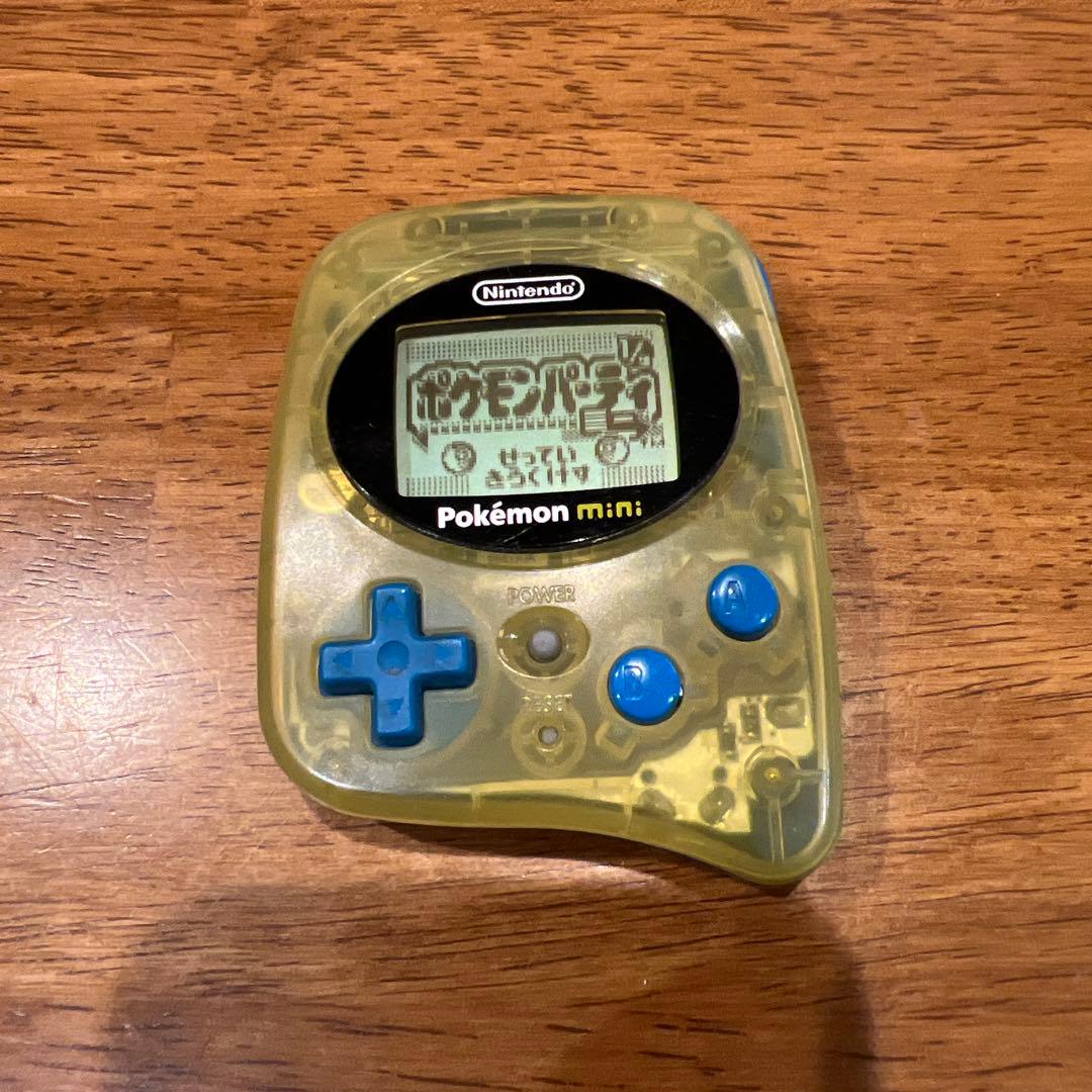Nintendoポケモンミニ 本体+ソフト【ポケモンパーティーミニ】 - メルカリ