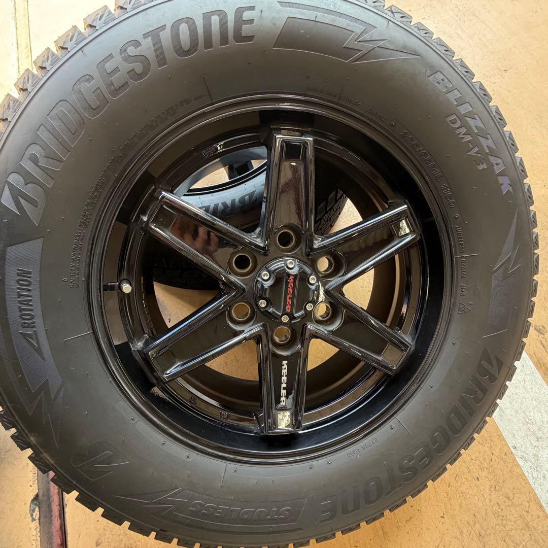 最終値下げ ランクル250 265/65R18 DM-V3スタッドレスセット - メルカリ