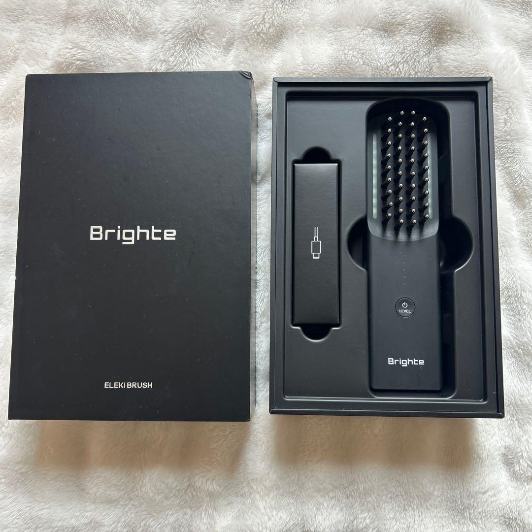 【美品】 Brighte ブライト　エレキブラシ 美顔器 ブライト エレキブラシプラス / Brighte ELEKI