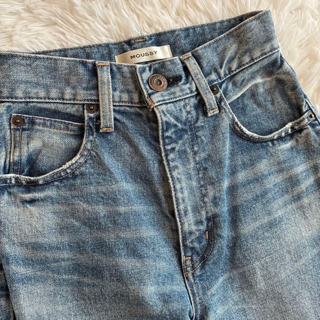 定価1.8万円✨️MOUSSY MVS FLARE 23 フレア ジーンズ - メルカリ
