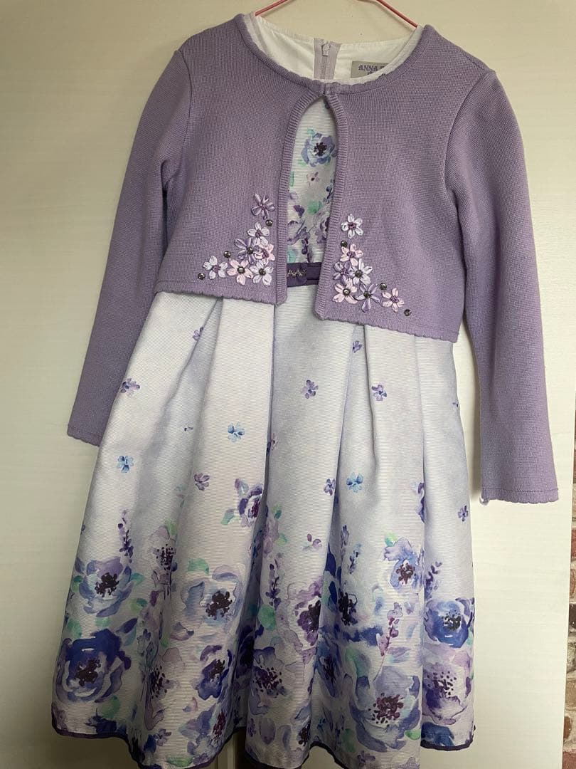 アナスイフォーマルセット アナスイ ANNA SUI ANNA SUI 夏物ブラックフォーマルワンピース