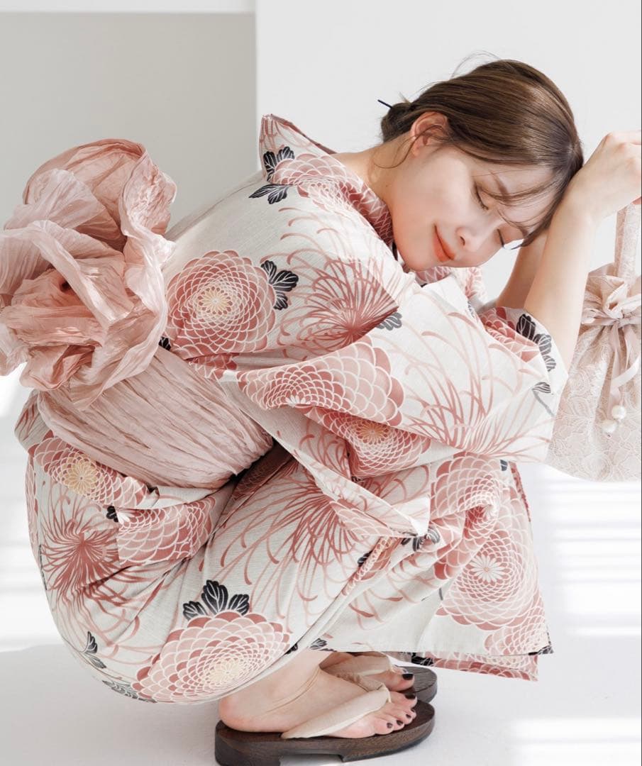 DITA ディータ 浴衣セット 繚乱桜花 桜花の雛芥子しらべ | Dita（ディータ）オフィシャルストア