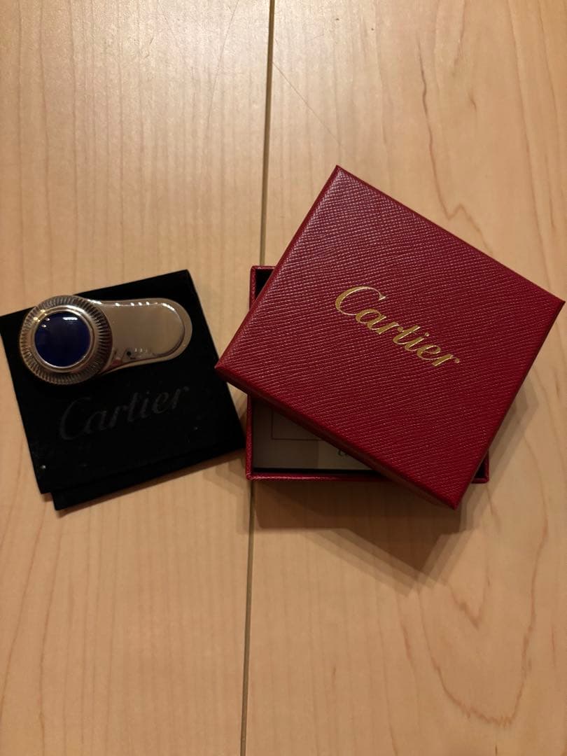 Cartierカルティエマネークリップ Cartier（カルティエ） マネークリップ メタル シルバー : ブランド