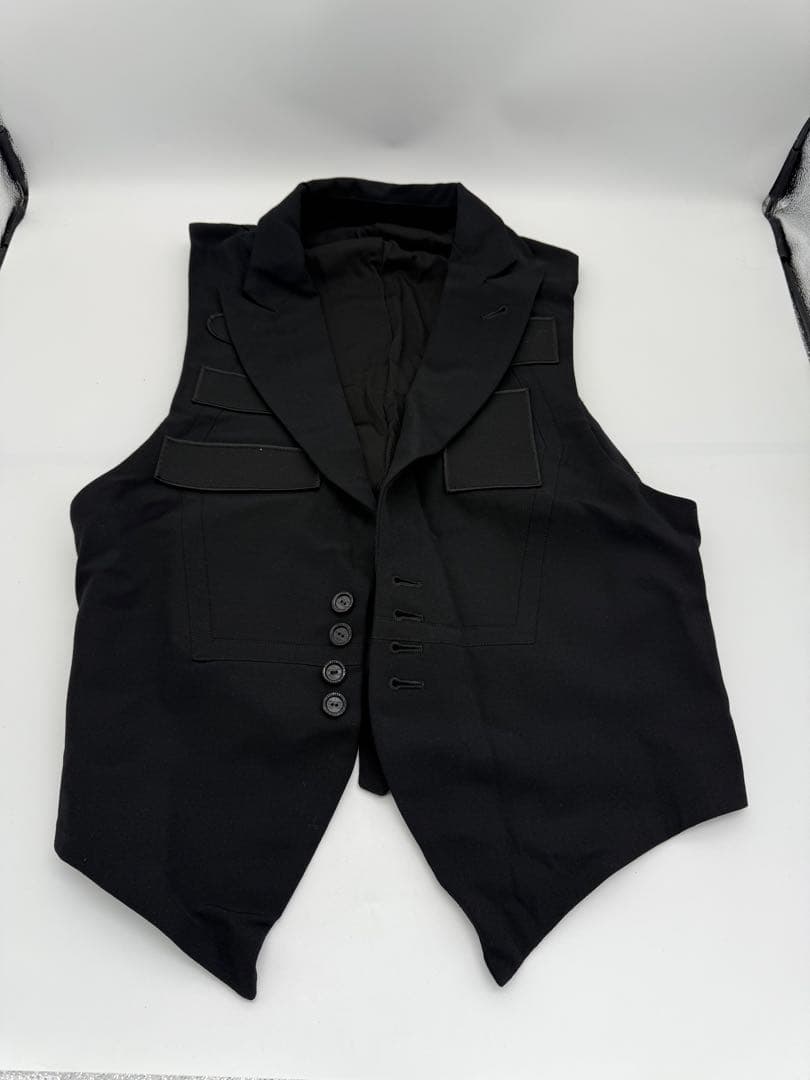 タカヒロミヤシタザソロイスト×ディズニー コラボ 4ミッキーマウス ベスト TAKAHIRO MIYASHITA The Soloist. x Disney ミッキーマウス クルー