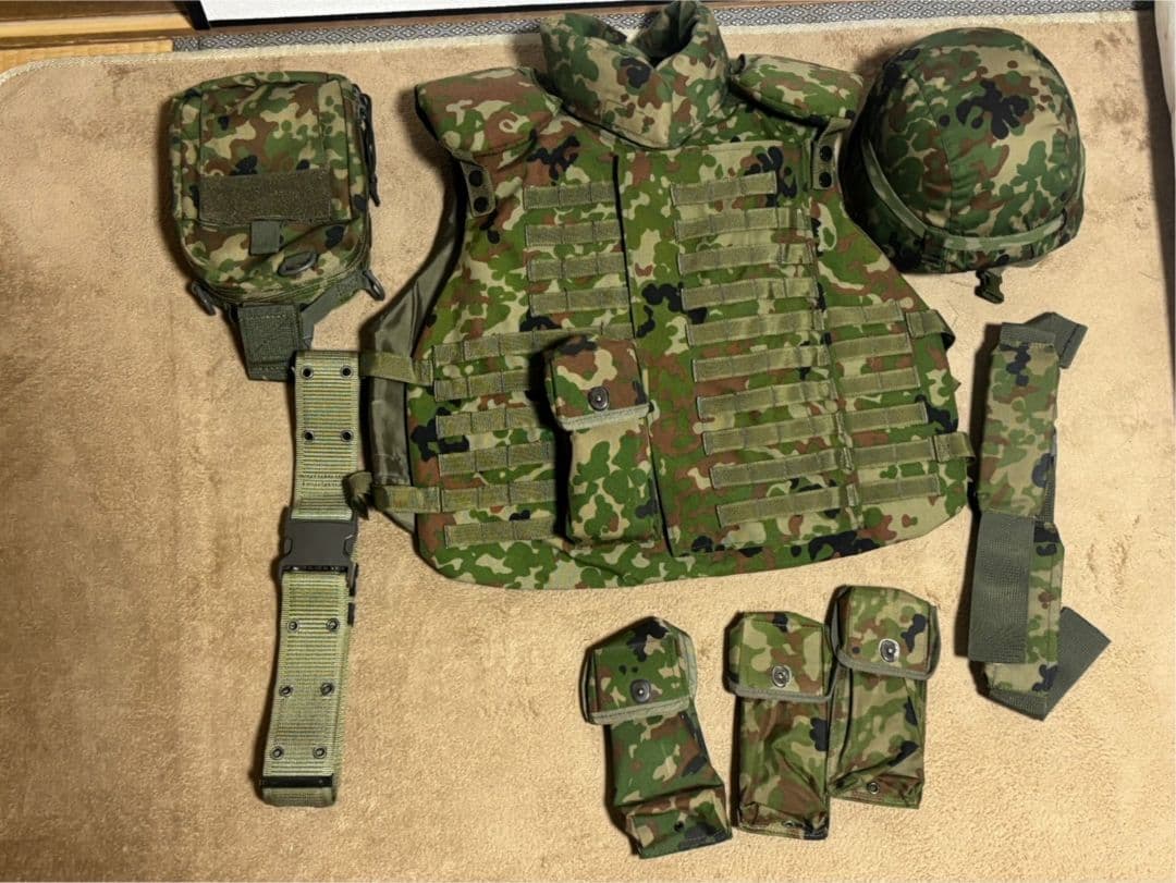 陸上自衛隊 防弾チョッキ2型 (エスアンドグラフ製・複製品)セット 楽天市場】☆陸上自衛隊 迷彩 戦闘防弾チョッキ 2型 VCリップストップ