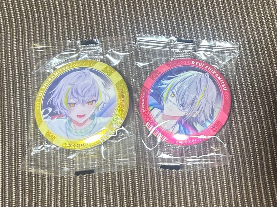 18trip エイトリ 白光 糖衣 琉衣 缶バッチ ガチャ - メルカリ