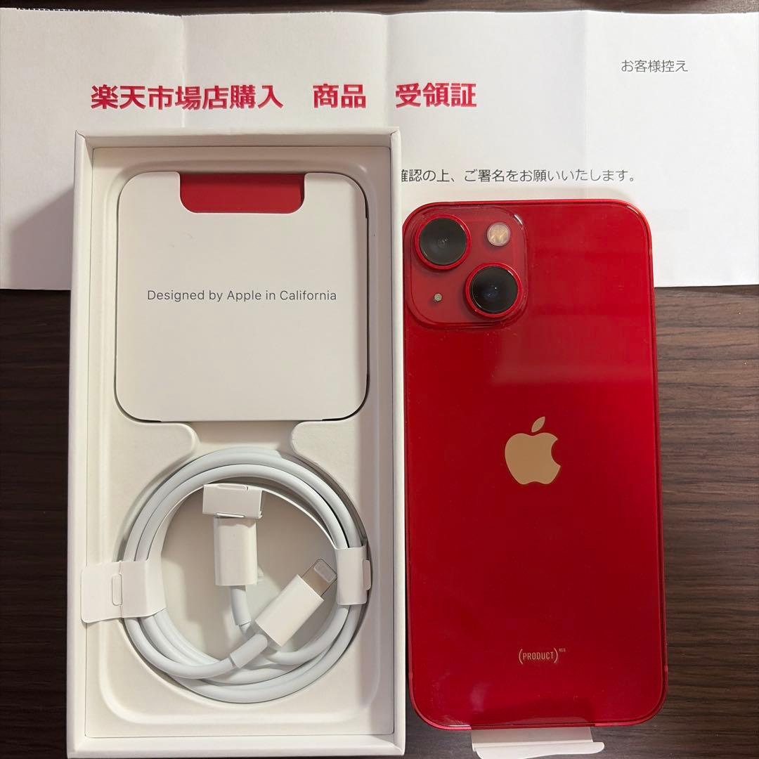 Apple iPhone 13 PRODUCT(RED) 本体