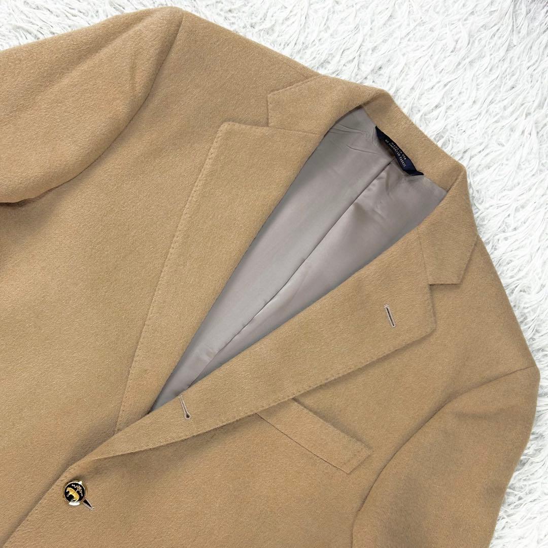 アメリカ製 ロロピアーナ キャメル100% 金釦 ブルックスブラザーズ