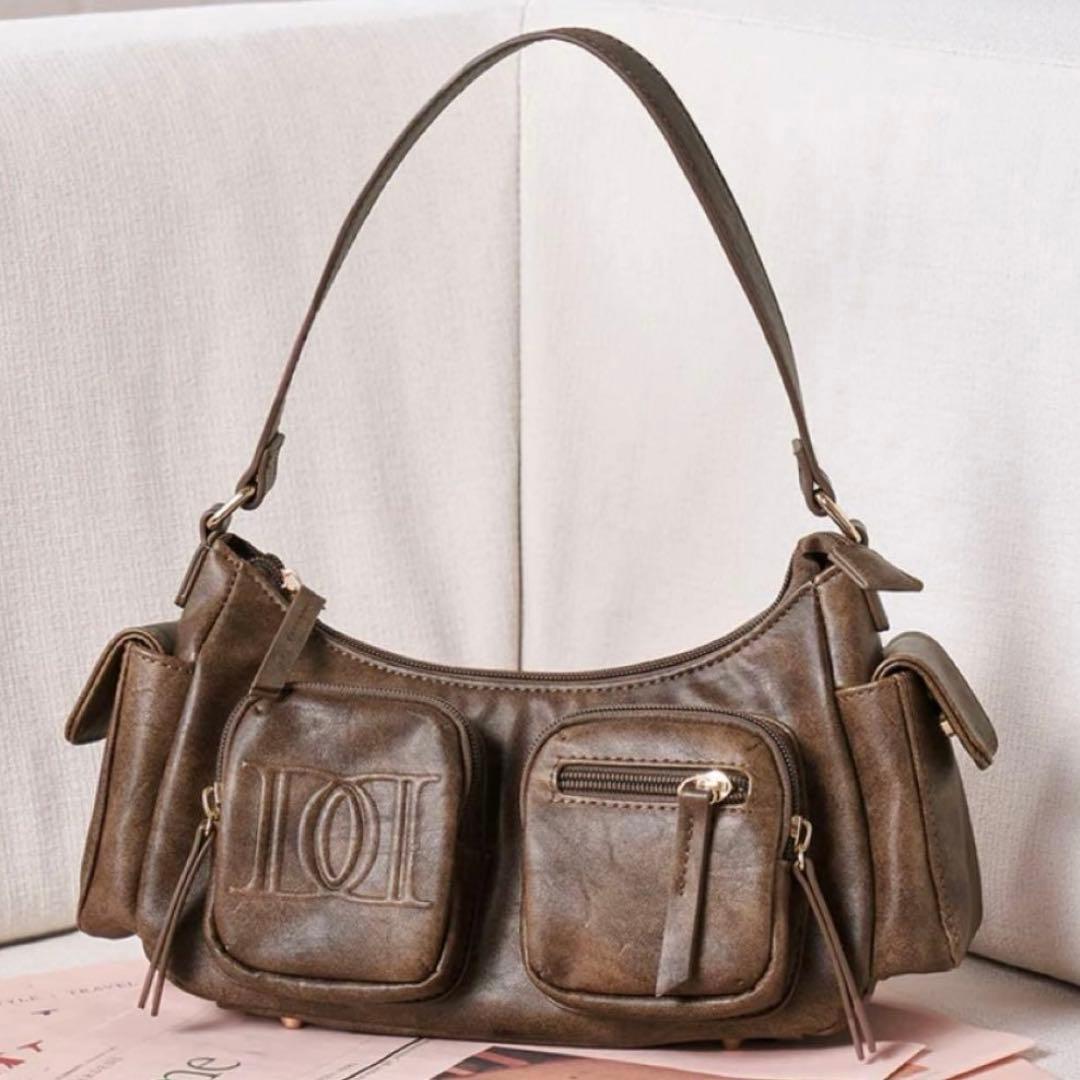 Darich DDレザーハンドルバッグ ブラウン DDレザーハンドルバッグ – Darich (ダーリッチ)