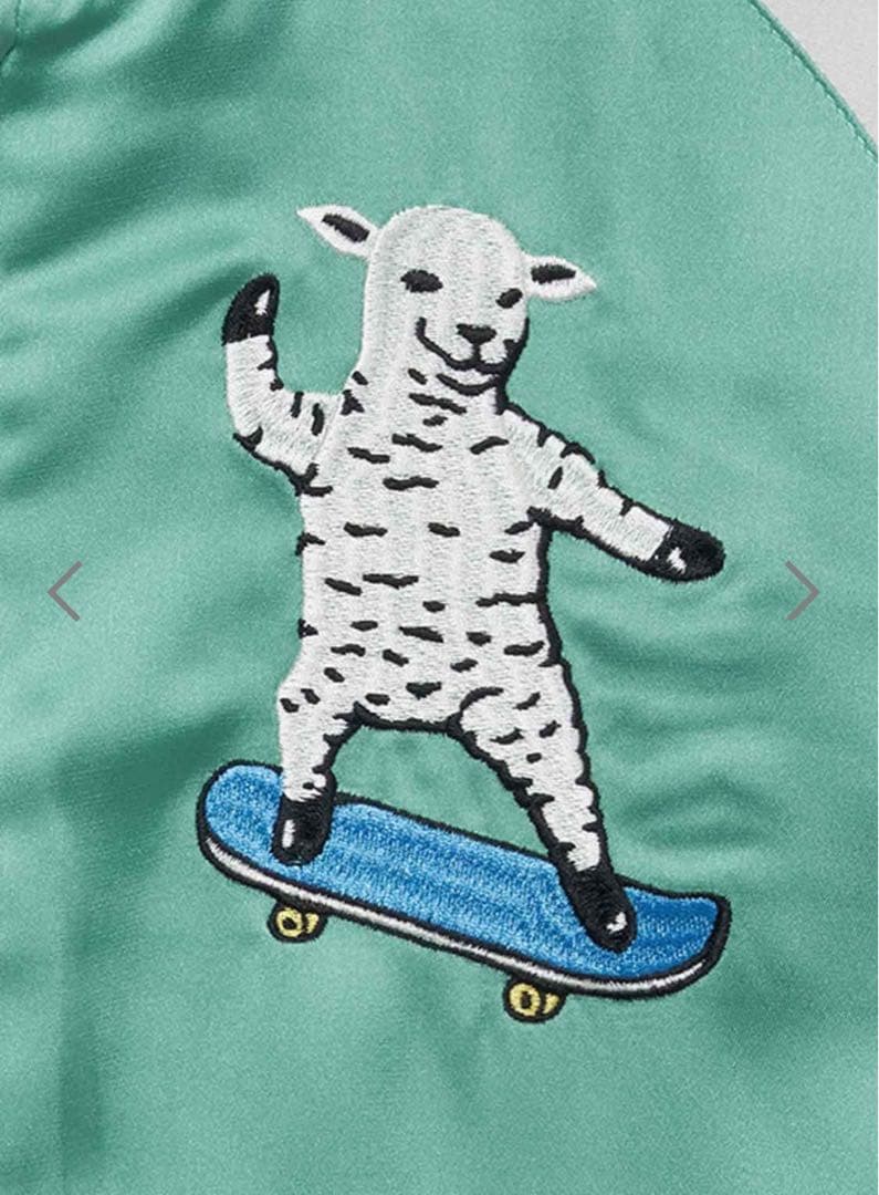 ラムチョップスケート｜スカジャン L ブルゾン グラニフ - メルカリ