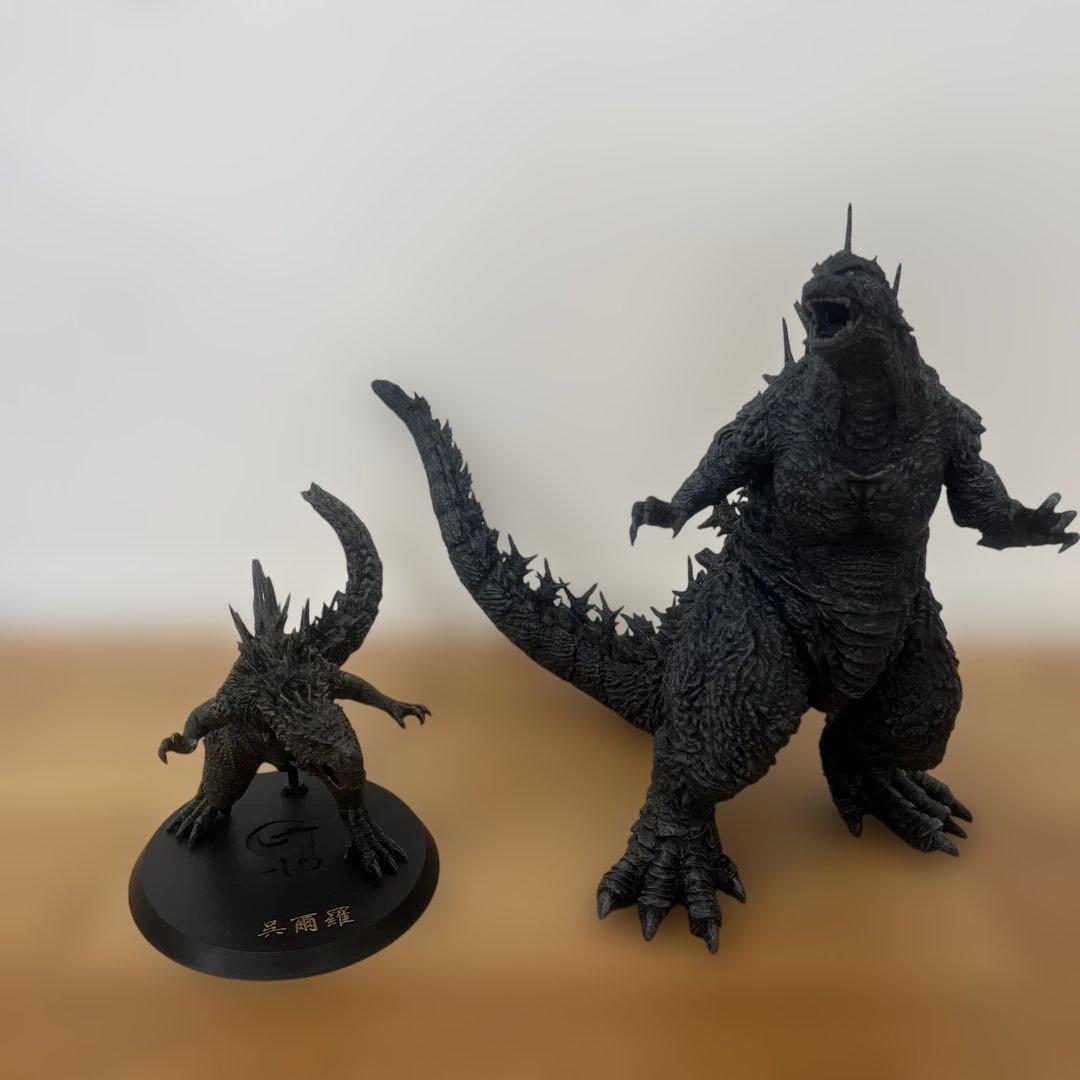 ピ*菌様 ゴジラ一番くじ　ラストワン、B賞 ゴジラ一番くじレビュー ラストワン賞 ゴジラ(2023) SOFVICS マイナス