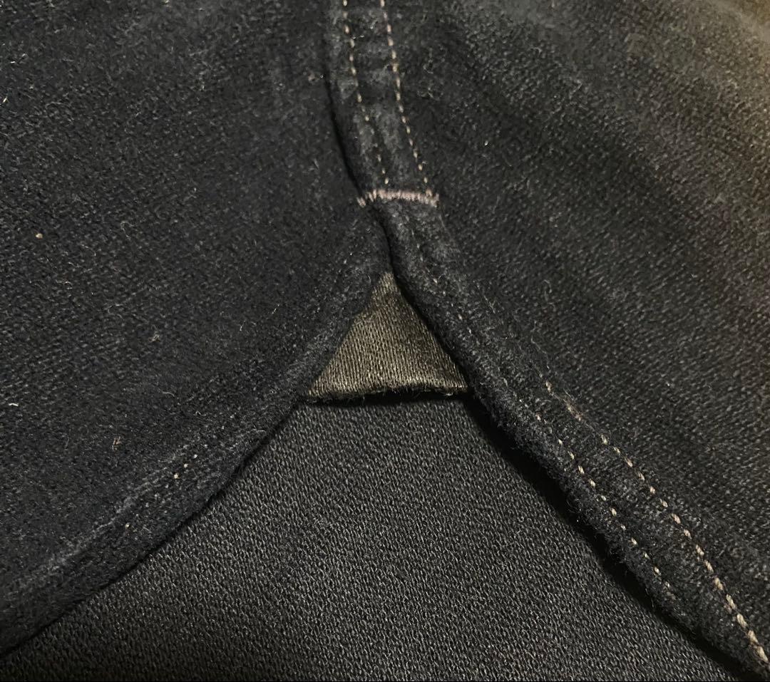 フリーホイーラーズ DECK SHIRT サイズ17 ネイビー フランネル 美品