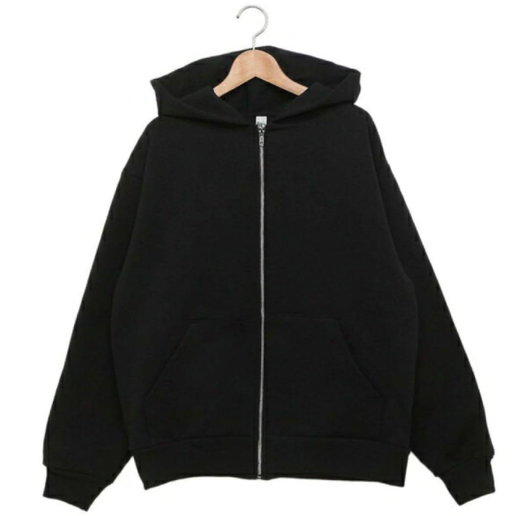 EPNK ビーズコード ニット ジップフーディ