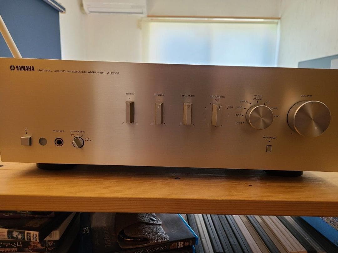 YAMAHA A-S501 プリメインアンプ デジタル入力 動作品 ヤマハ | A-S501 - HiFiコンポーネント - 概要