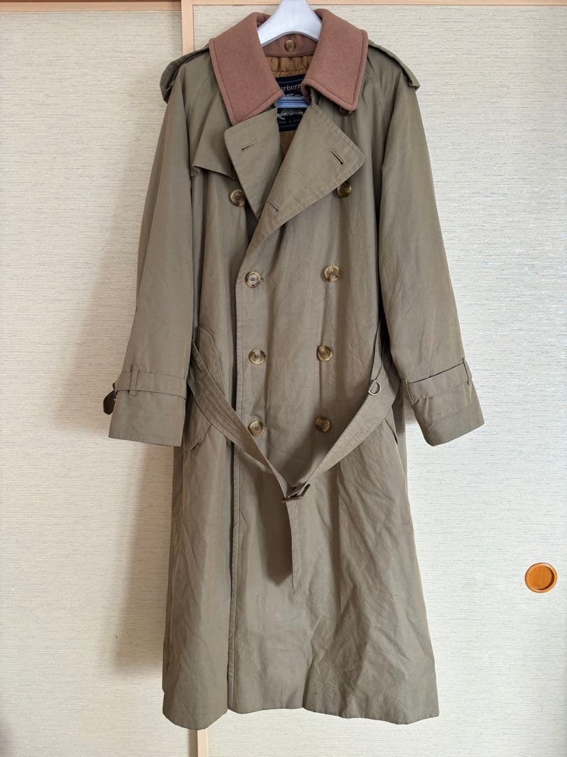 バーバリー　一枚袖　トレンチコート　Burberrys コットン100 1枚袖 一枚袖・コットン100】Burberry バーバリー コート コマンダーII