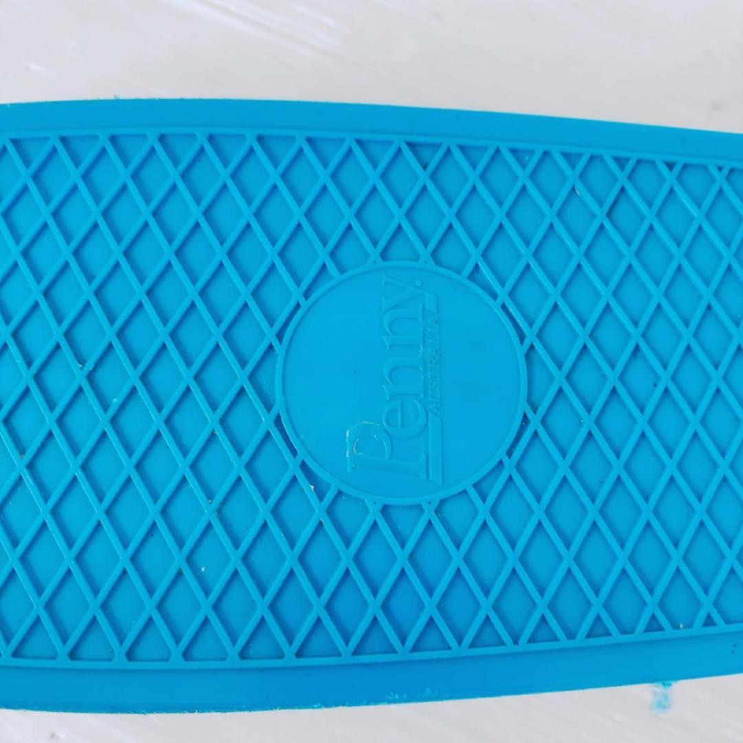 22インチ penny ペニー スケートボード 青 グリーン ブルー - メルカリ