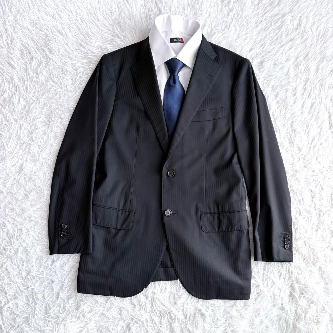 高級生地ロロピアーナ✨トゥモローランド セットアップスーツ ブラック