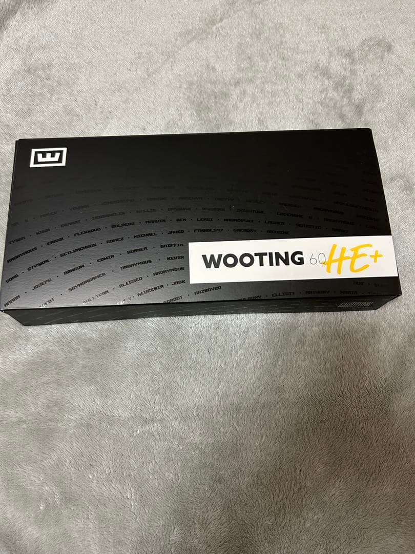 【美品】Wooting 60HE+ US配列 RGB 箱・付属品完備 楽天市場】Wooting 60HE+ ゲーミングキーボード 0.1mmアク