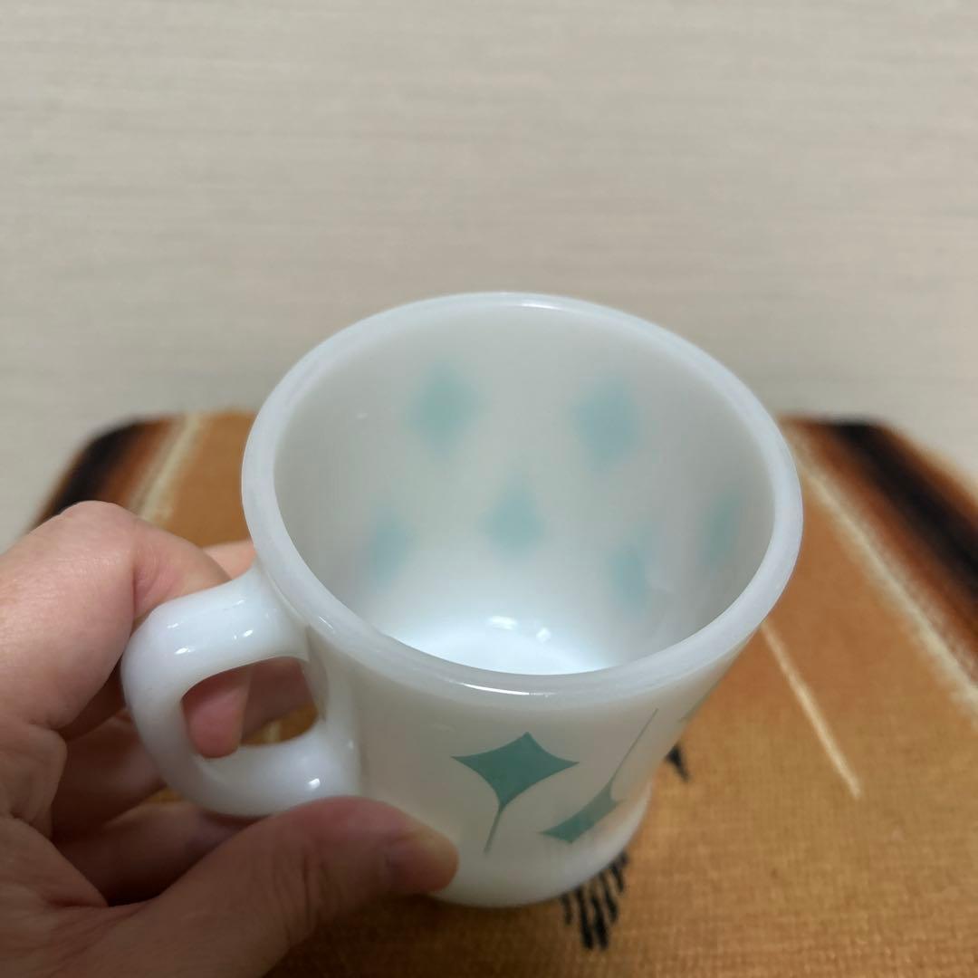 ファイヤーキングダイヤ♦️4個セット ビンテージ アンティーク ミッド