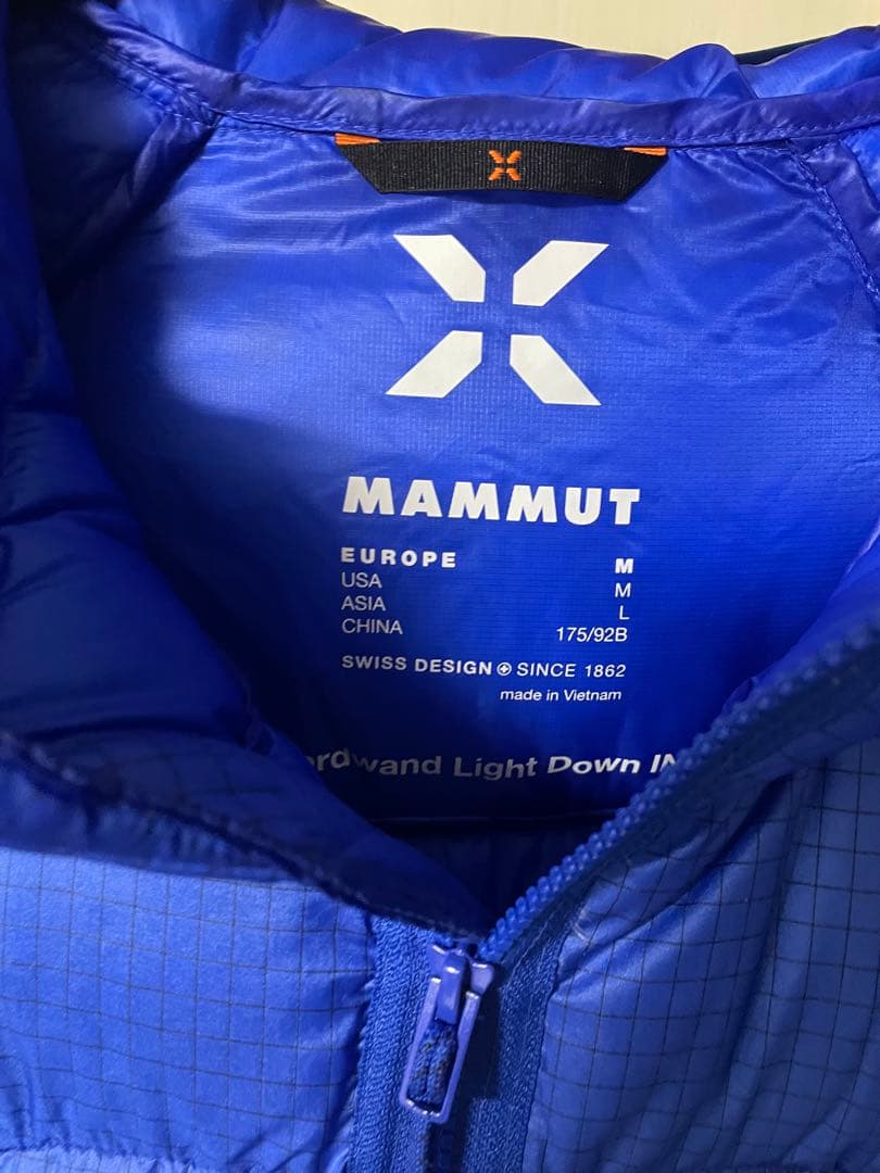 マムート アイガー ノードワン ライトダウン フーデッド Lサイズ 超美