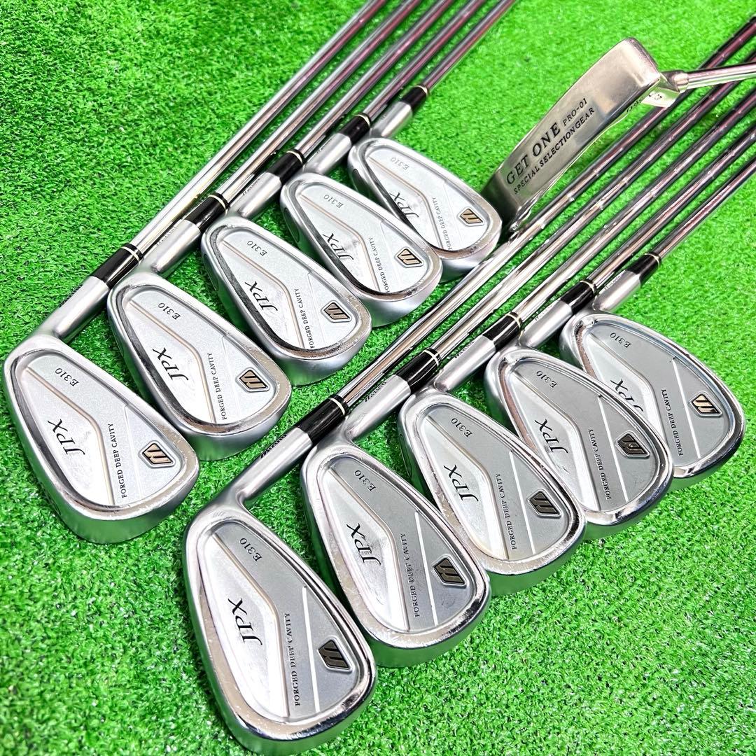 ゴルフセット 豪華 Mizuno JPX メンズ ラウンド仕様 すぐ使える ゴルフ