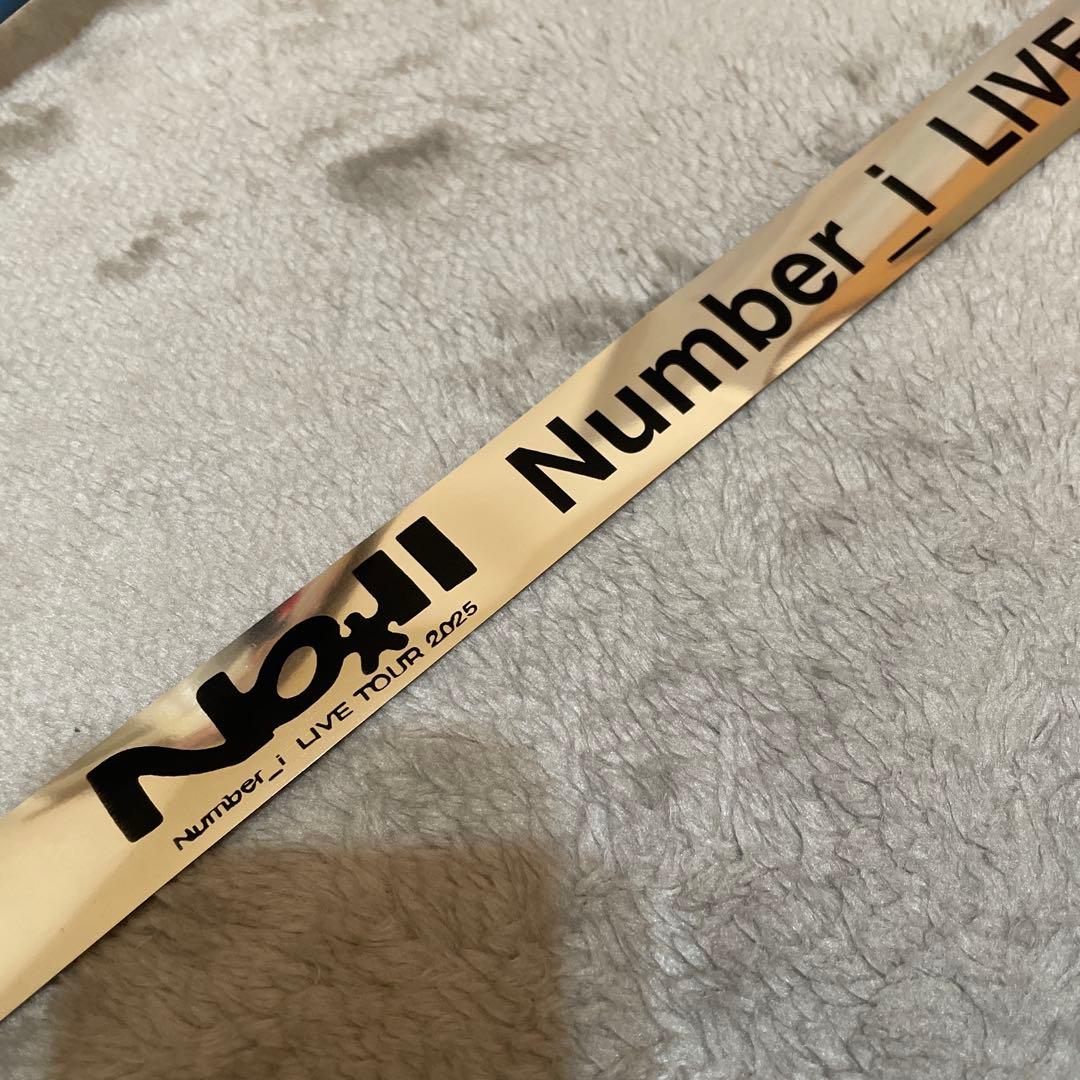 Number_i 2025 銀テープ - メルカリ