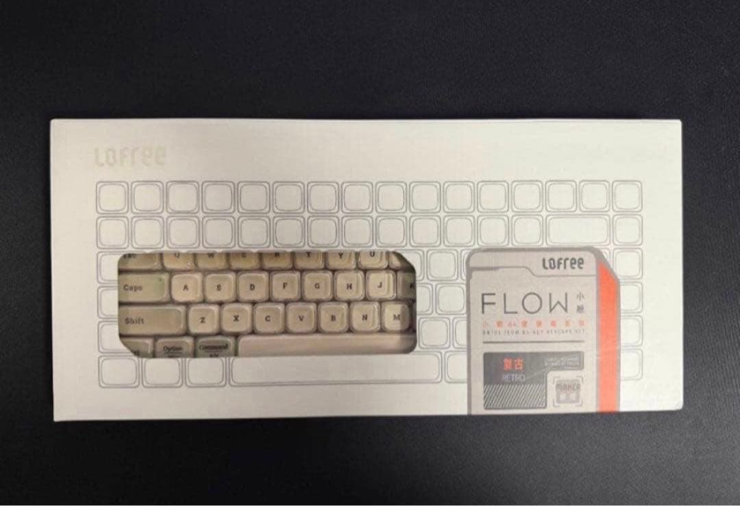 ★新品未使用★LofreeFlow(Lite)用レトロキーキャップ 84キー Retro-Flow Series英語配列キーキャップ – Lofree Japan