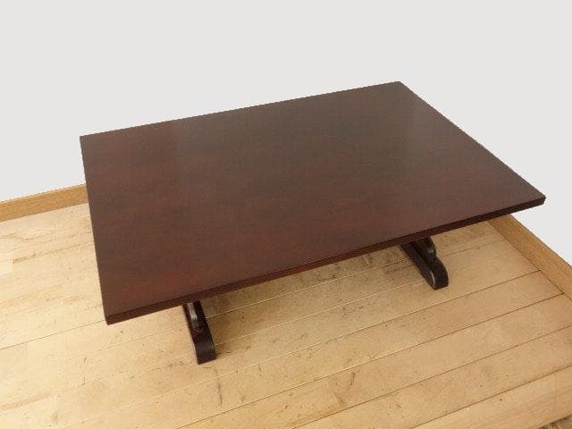 北海道民芸家具　ＨＭ410　座卓　折りたたみ式　ローテーブル　再塗装済　ＵＳＥＤ 北海道民芸家具 HM410座卓 ローテーブル 再塗装済 USED 【公式通販】
