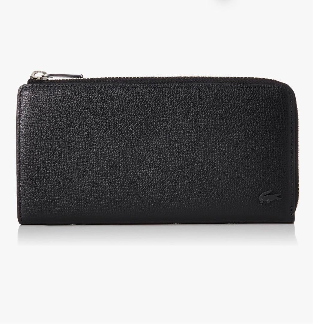 小物 Lacoste Trifold Wallet Croco L Zipper LACOSTE（ラコステ） 財布 デイリークロコ Lファスナーコインケース
