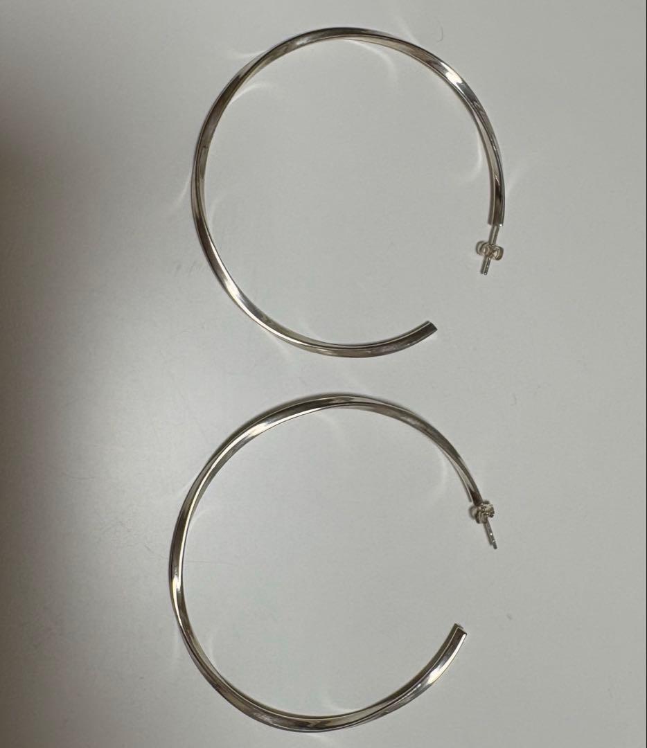 agete アガット　svフープピアス agete（アガット）の「SVフープピアス（ピアス（両耳用））」 - WEAR