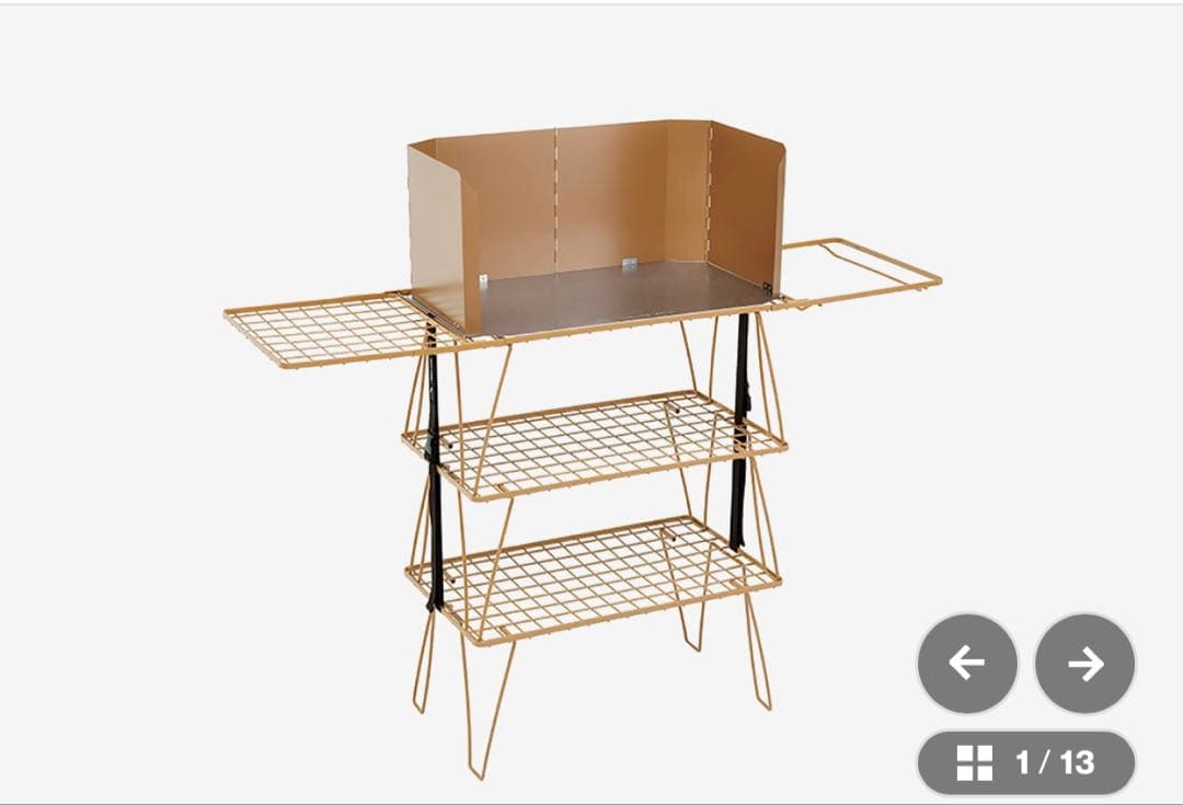 テンマクデザイン　フィールドラック　フルセット　ユニフレーム　ソルム フィールドキッチンラック フルセット｜COOKING｜PRODUCTS｜tent-Mark